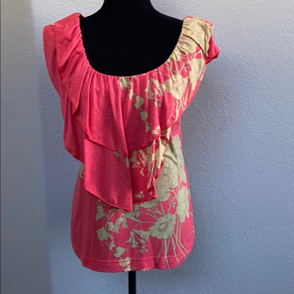 Language Ruffle Top - Picture 2 of 6